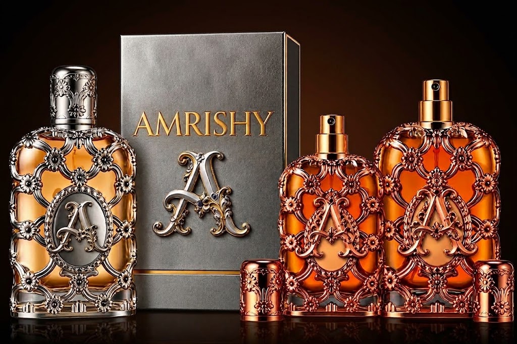 AMRISHY — Flacon argenté